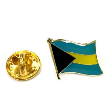 【A-ONE】Bahamas巴哈馬國家 紀念別針 國徽胸針 紀念品 國家徽章 國徽配飾 紀念胸徽 國徽徽章_廠商直送