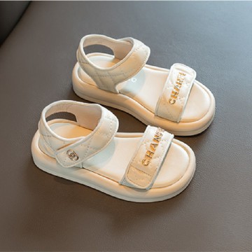 涼鞋 女童涼鞋 軟底涼鞋 時尚公主鞋 小女孩涼鞋 中大童涼鞋 外穿沙灘鞋 涼拖鞋 兒童涼鞋 平底涼鞋【不二雜貨】