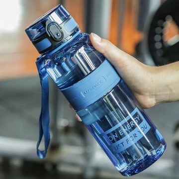 優之大容量水杯女運動水壺夏天學生便攜健身塑料杯子tritan材質