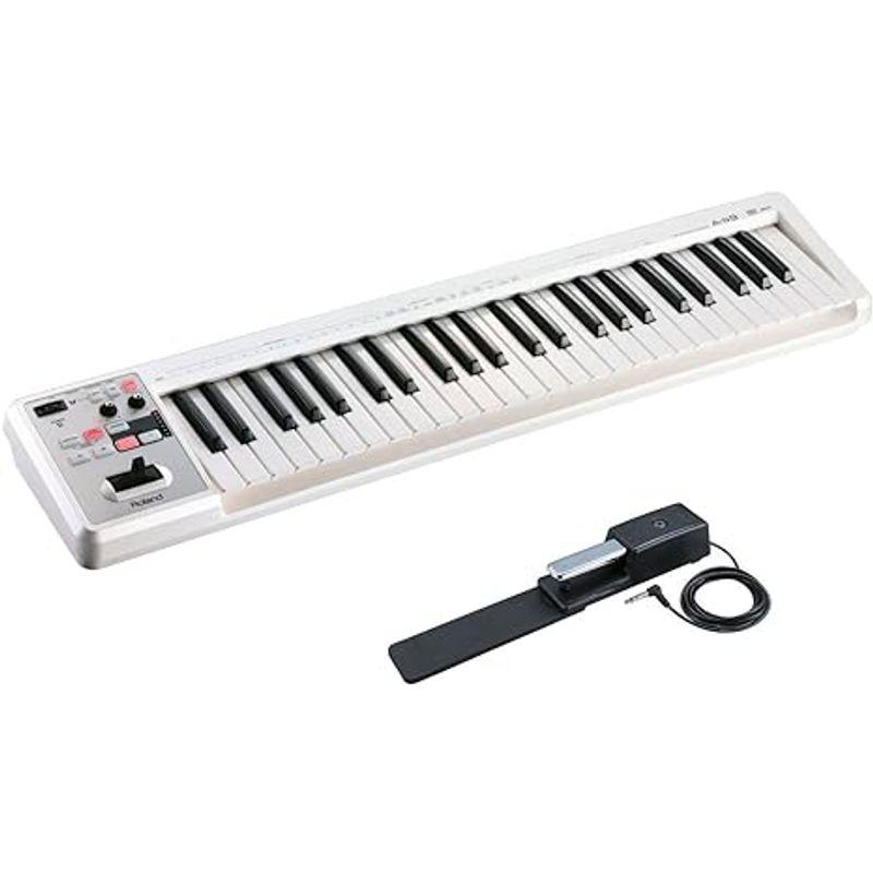 Roland ローランド A-49 WH ホワイト DP-10ペダルセット 49鍵盤MIDIキーボード