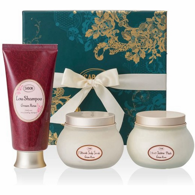 SABON サボン ヘアケア レギュラーセット グリーン・ローズ 紙袋付き 通販 LINEポイント最大0.5%GET | LINEショッピング