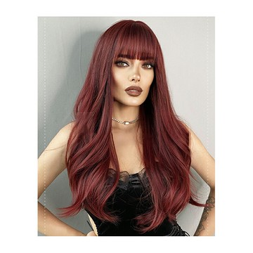 【巴黎精品】現貨+預購 長假髮透氣假髮片輕量假髮免打理隱形增髮整頂假髮角色扮演-歐美長捲髮蓬鬆v1ab5