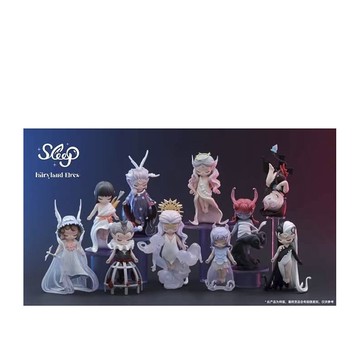 52TOYS Sleep 秘境精靈系列盲盒手辦公仔盒玩 (單入隨機出貨)