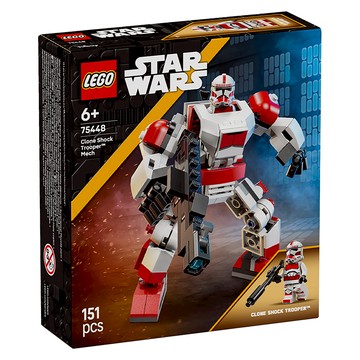 LEGO 星際大戰系列 複製人衝擊兵機甲 Clone Shock Trooper Mech 75448  混和顏色  1套