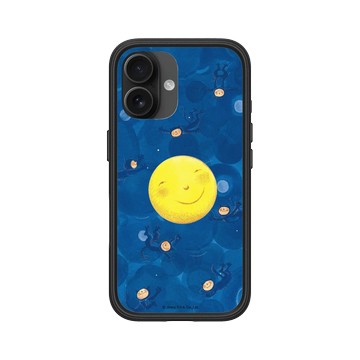 iPhone 16 Mod NX 黑 - 幾米 Jimmy Liao - 月亮忘記了-陪伴