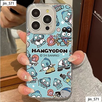 醜萌 人魚漢頓 桌球調酒師 手機殼iPhone16 適用iPhone15/14/13/12/11 Plus蘋果防摔殼