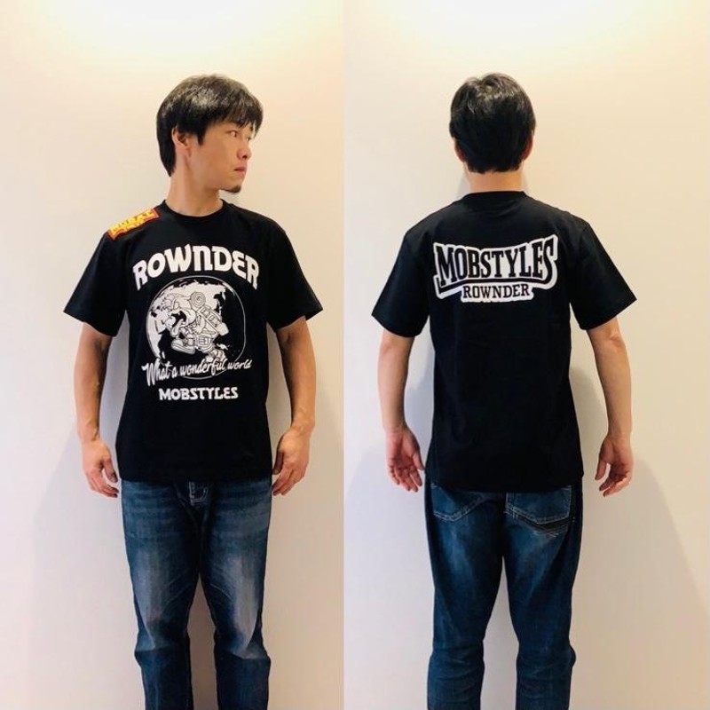 mobstyles モブスタイル 限定コラボ ドライTシャツ MOB ROWNDER DRY TEE｜ブラック アウトドア ランニング 格闘技 |  LINEブランドカタログ