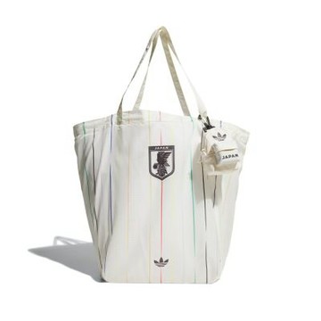 Adidas JFA PKBL Bag A 白色 世界盃 日本 客場足球 收納包 包包 肩背包 KC0756