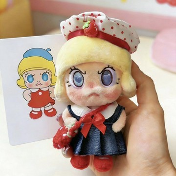 原創angry molly心火怒放茉莉毛絨掛件娃娃衣服套裝換裝裙子着替