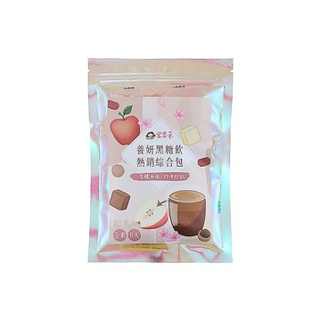 【蜜思朵】黑糖冰糖茶磚 熱銷6入綜合包 (17gx6入/袋) 黑糖茶 黑糖塊 糖磚 茶磚 黑糖磚 薑茶 桂圓紅棗茶 櫻花