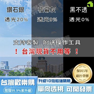 ⚡台灣現貨⚡單向透隔熱紙 帶膠款 居家遮光貼膜 隔熱窗貼 防曬抗UV 降溫防西曬 200/500cm 鏡面玻璃貼紙 窗貼