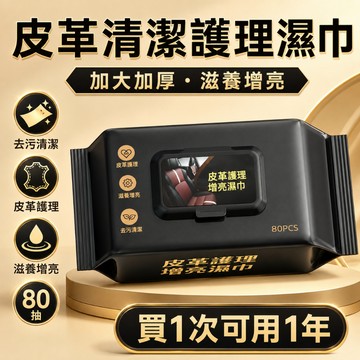 隔日達🎈護理用品 車載濕巾 皮革護理增亮濕巾 汽車皮革保養 皮衣保養 皮包保養 皮鞋保養 座椅保養 汽車皮革清潔
