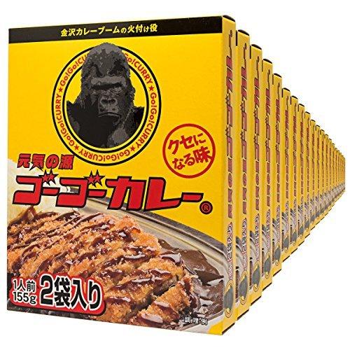 ゴーゴーカレー レトルトカレー 詰め合わせ 中辛 40食 セット （2食入×20箱）