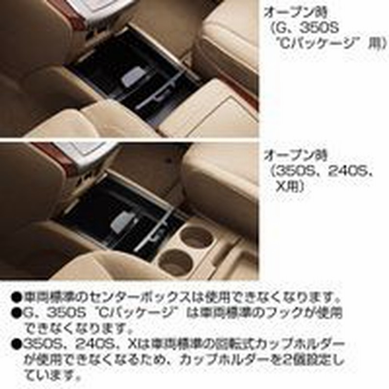 トヨタ純正 フロアコンソール センターコンソールbox アルファード 系 通販 Lineポイント最大1 0 Get Lineショッピング