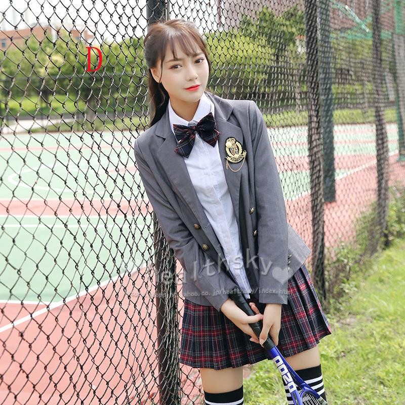 女子　高校生　制服 中古制服】茨城県 笠間高等学校 女子制服 4点（ブレザー
