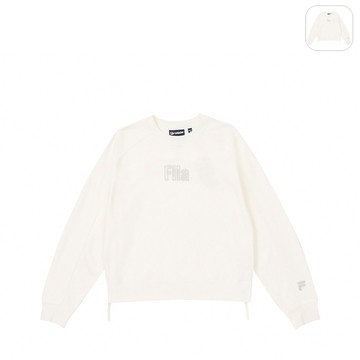 【FILA】女性 圓領T恤-白色 5TEY-5862-WT