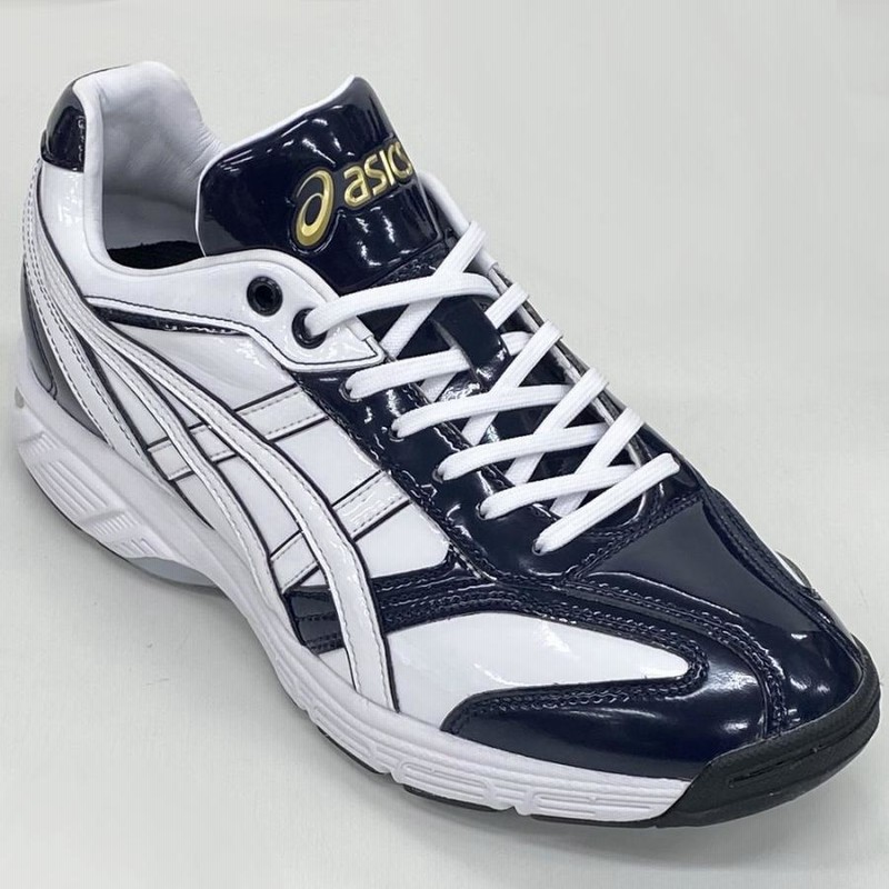 ASICS 【サイズ交換送料無料】ホワイト×ネイビー アシックス
