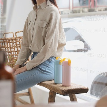 AKS莫蘭迪提手保溫瓶L(450ml)