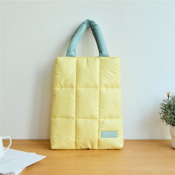 奶油泡泡雲朵手提電腦包