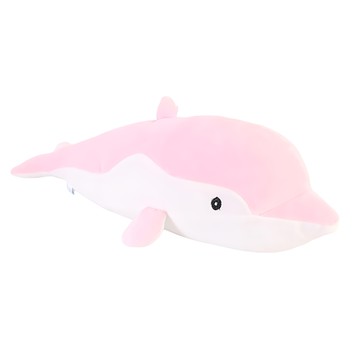 軟萌海豚娃娃  1個  16cm  粉紅色