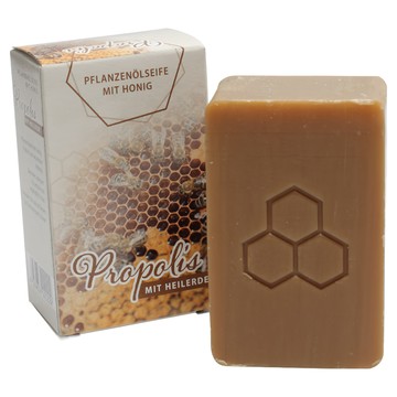 Bienen-Diatic 冰川泥蜂膠潔膚皂 含蜂蜜、天然成分  100g  1個