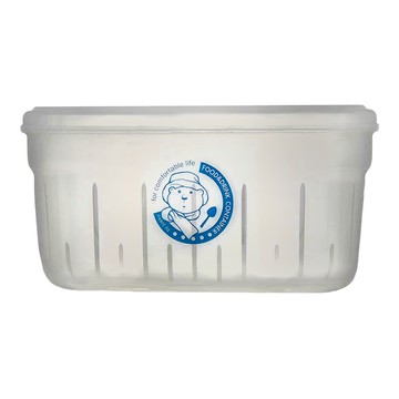 JUSKU 佳斯捷 甜媽媽五號濾水保鮮盒 23.4 x 18.5 x 12.3c 440g  1個  1個