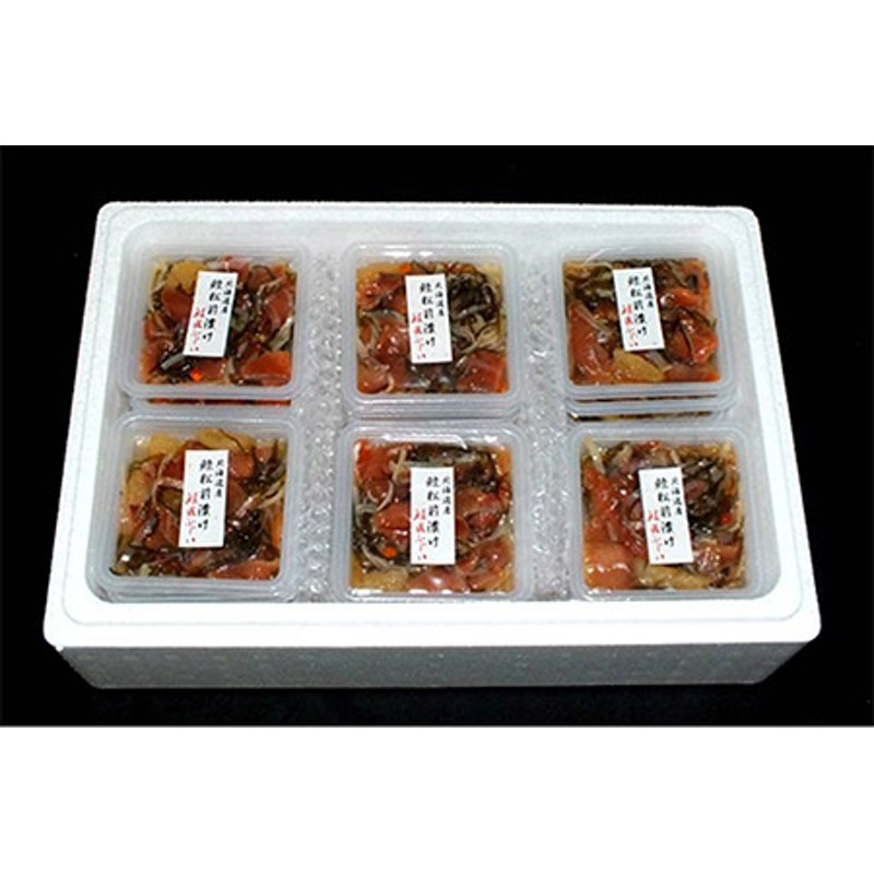 12月20日決済分まで年内配送】[鮭匠ふじい]鮭松前漬け70g×30P　D-42025　LINEショッピング