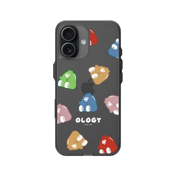 iPhone 17 Clear (相機按鈕) 酷墨灰 - 奧樂雞 Ology - 奧樂雞軟糖