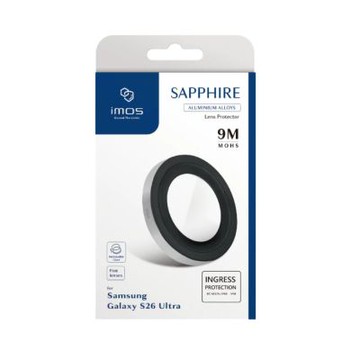 【Imos】三星 S26 Ultra 藍寶石鏡頭保護貼