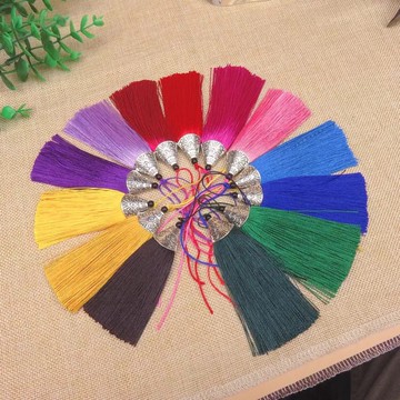 DIY手工編織吊墜車掛件繩流蘇套裝配件穗子中國結吊穗