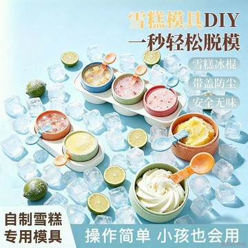 桃園出貨🍂金幣雪糕模具家用食品級帶蓋冰棒冰棍冰淇淋自制diy創意網紅冰格