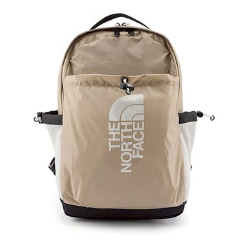 【The North Face 】北面 男女款 BOZER BACKPACK 舒適耐磨戶外後背包 沙灰 NF0A52TBGAO
