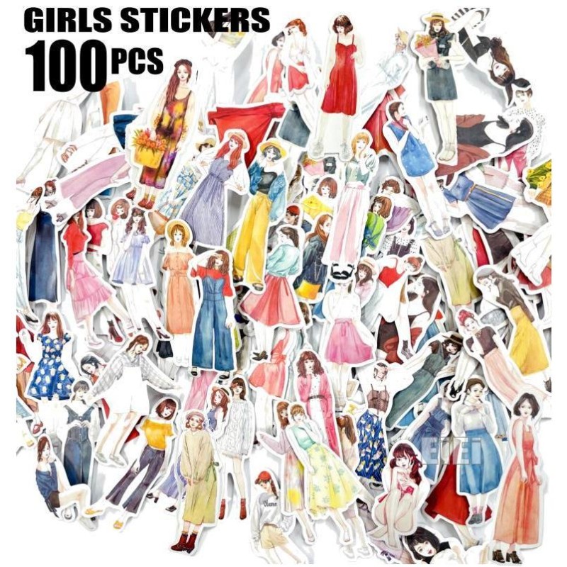 コラージュ素材 海外マステ 人物ステッカー まとめ売り 【公式通販】