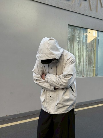 外套-防水鏈衝鋒帽外套9995xd3517共2色rfd