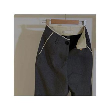 質感高級感百搭職業直筒西裝褲輕奢高腰闊腿褲子復古休閑褲冬款女