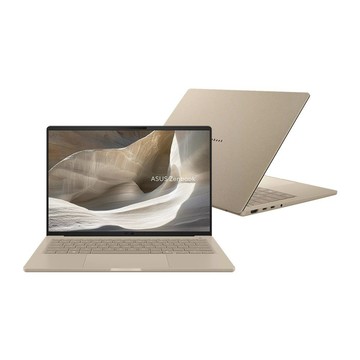 ASUS 華碩Zenbook A14系列 UX3407QA 14吋沙暮金 時尚極致纖薄筆電 X1-26-100/16G/512GB/W11