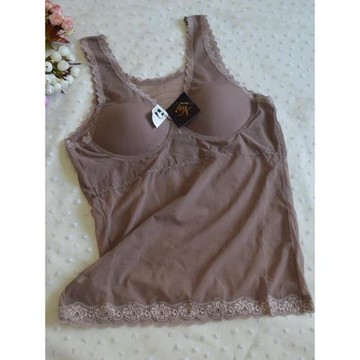 韓國無鋼圈微塑身吊帶文胸背心聚攏托胸側收性感網紗吊帶背心