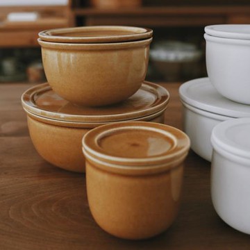 糯米瓷 | 景德鎮 中式純色蓋碗 蒸蛋帶蓋面碗 飯碗 蓋杯 色釉