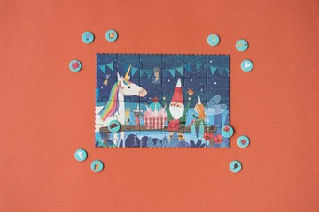Londji-獨角獸迷你拼圖 (西班牙原裝)