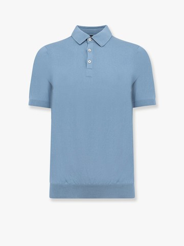 Regular fit cotton polo shirt - NUGNES 1920 - gender_Man