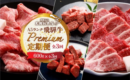 天狗総本店 A5飛騨牛 定期便 全3回 約1.8kg 600g × 3ヶ月 サイコロ ステーキ 食べ比べ すき焼き 焼肉) 食べ比べ A5 岐阜 高山市 飛騨高山 岐阜県 人気 お楽しみ おすすめ TR4460 