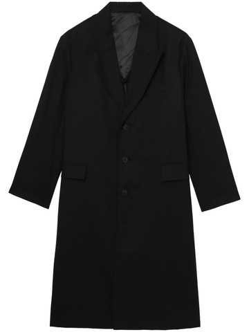 mfpen - single-breasted wool coat - men - Wool - M - Brown