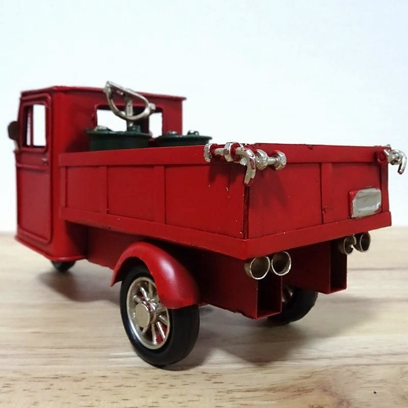 ビンテージカー かわいい オブジェ 3 Wheel MZT RD レトロ