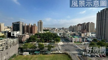 高鐵特區/全新未住 永久景觀/稀有亮2房2衛｜高雄市左營區重信路