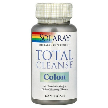 Solaray, Total Cleanse Colon，60 粒素食膠囊