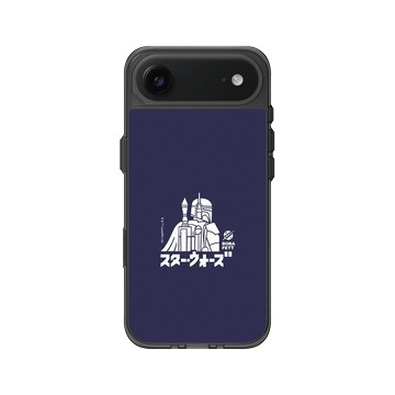 iPhone Air Clear (相機按鈕) 酷墨灰 - 迪士尼-星際大戰 Star Wars - 波巴費特-日文字系列
