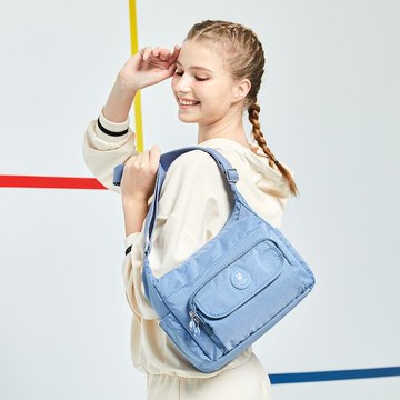 【Kinloch Andeson】FRANCIS 大容量斜側包 -藍色