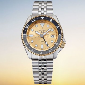 SEIKO精工 5 Sports系列 台灣70週年 限量 GMT機械腕錶 雙12 聖誕節 禮物 4R34-00M0K/SSK044K1