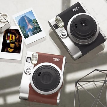 【贈底片透明保護套20入】FUJIFILM 富士 Instax mini 90 -黑色 單機 拍立得相機 (原廠公司貨)