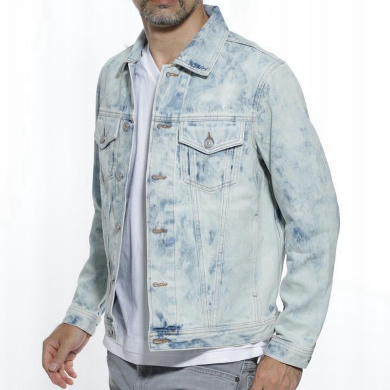 ディーゼル Diesel デニムジャケット Nhill Gジャン ブルー メンズ